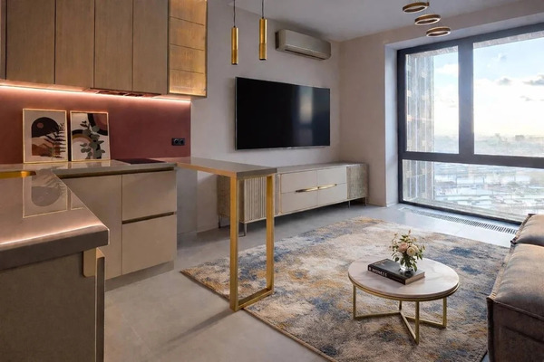 Супер квартира с Дизайнерским ремонтом в ЖК с панорамным видом